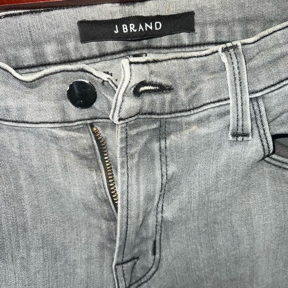 J Brand ‘Onyx’ Charcoal Skinny  Grey 29